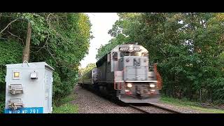 NJTR 4634 through Francis Street Rosedale NJ 42036011 [upl. by Ahsenom412]