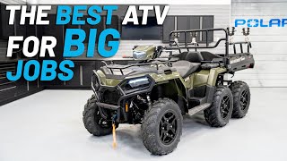 The Sportsman 6x6 570  The Best ATV For Big JobsSHOP TALK EP 47  Polaris Off Road Vehicles [upl. by Andrej32]