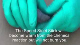 WearCon Speed Steel Repair Stick HowTo [upl. by Zulaledairam903]