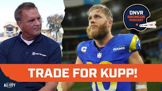 NFL’s Brian Baldinger The Denver Broncos SHOULD trade for Cooper Kupp or David Njoku [upl. by Manuela]