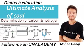 Ultimate analysis of Coal  Elemental analysis of Coal  Mohan Dangi [upl. by Torray]