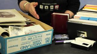 Beginner Scrapbook Tutorials  Part 3  From Boxes to Books [upl. by Aroc]