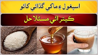 Benefits of consuming psyllium husk with honey [upl. by Assiron]