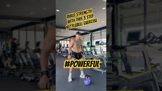 Build strength with this kettlebell exercise shorts fitness gym [upl. by Maurita246]