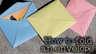 How to Make an Envelope Any Size ✉️ [upl. by Aysan]