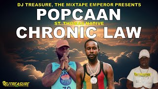 Popcaan amp Chronic Law Mix 2024 Chronic Law amp Popcaan Mix 2024 │ DJ Treasure Dancehall Mix 2024 Raw [upl. by Aracahs759]