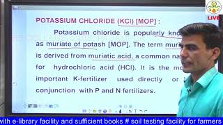 SSAC 311 Lecture 5 Potassic Fertilizers [upl. by Aisan]