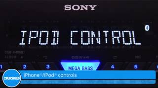 Sony DSXA400BT Display and Controls Demo  Crutchfield Video [upl. by Cherianne]