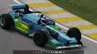 50 anos Gp do BRASIL  1994  Benetton B194Ford V8  MSchumacher  TvCam [upl. by Tabbatha770]