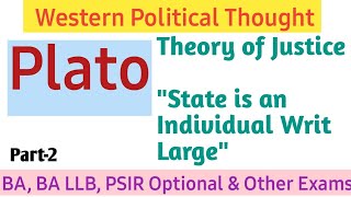 Critically Examine Plato’s Theory of Justice  Platos Political Philosophy  Deepika [upl. by Occer]