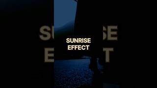 Sunrise Effect in VN Video Editor videoediting [upl. by Reiter585]