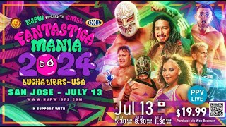 Watch Fantasticamania USA on NJPW World PPV [upl. by Otreblasiul]