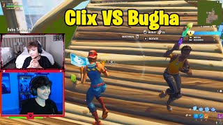 Clix VS Bugha 1v1 Buildfights  2 POV Fortnite [upl. by Delahk585]