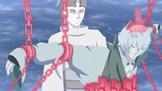 Urashiki AWAKENS in his vessel in Toneri Otsutsuki on the Moon  Boruto Episode Fan Animation [upl. by Ikey]