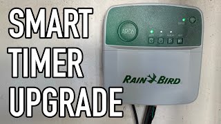 How to Replace an Irrigation ControllerTimer  Upgrading to a WiFi Smart Controller [upl. by Yelrehs]