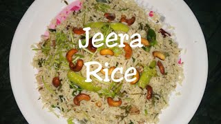 Jeera Rice Recipe  How To Prepare Perfect Jeera Rice  Telugu [upl. by Ruthe]