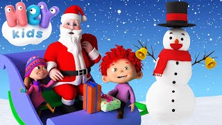 Vive le vent dhiver ☃️ Chansons de Noël pour enfants 🎄 HeyKids Français [upl. by Radmilla]