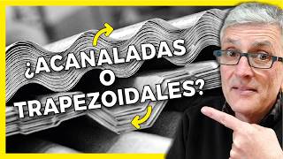 ☑️ CHAPA Acanalada vs Trapezoidal Cuál es MEJOR para tu Techo [upl. by Oilime844]