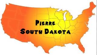 How to Say or Pronounce USA Cities — Pierre South Dakota [upl. by Fenner]