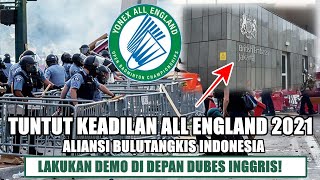 GA MAINMAIN ALIANSI BULUTANGKIS LAKUKAN DEMO DI DEPAN DUBES INGGRIS TUNTUT KEADILAN ALL ENGLAND [upl. by Aliuqet924]