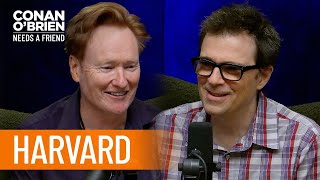 Rivers Cuomo Went To Harvard After Weezers First Album  Conan O’Brien Needs a Friend [upl. by Myrle281]