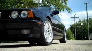 E34 535i5 M30B35 Open Headers wMiller MAFWAR combo SOUND EXHAUST [upl. by Ditmore783]