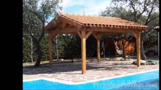 Pergolas porches y cenadores de madera 916266322 [upl. by Tenney3]