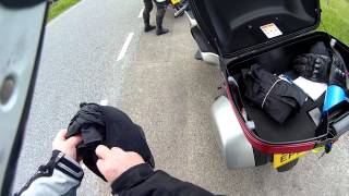 Honda NT700Vs Leaving Loch Tay to Killin [upl. by Ammann]