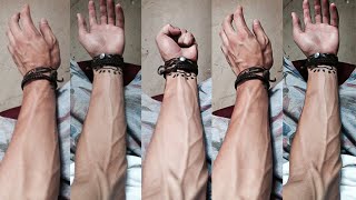 get veiny Forearms permanently  in less than 3 min at home [upl. by Aric494]