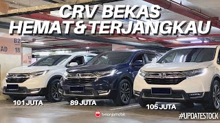 12 Unit CRV Bekas Kondisi Spesial Kilometer Kecil amp Harga Terjangkau [upl. by Konstantine]