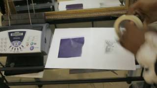 How To Make A Tattoo Stencil Using A Fax Machine [upl. by Yahsal]