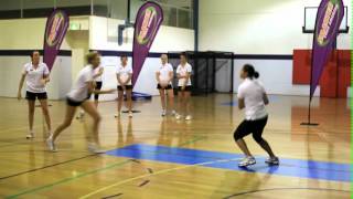 Norma Plummers Netball Drills  Defence [upl. by Gwenny]