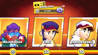 GEMMING SEASON 10 BRAWL PASS  MAXING OUT FANG [upl. by Hastings582]