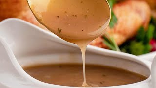 Turkey Gravy So Good You Could Drink It  Thanksgiving Series Video 3 [upl. by Yntruoc]