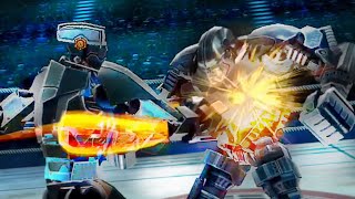 Raiden punching Armstrong meme but its in Real Steel [upl. by Corene]