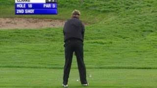 The luckiest golf shot ever  Darren Clarke [upl. by Niamor148]