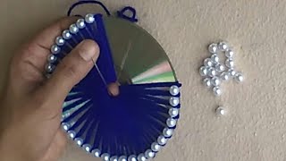 DIY craft idea  Best out of waste CD reuse idea [upl. by Imhsar]