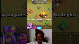 Infinite XP farm ll Clash of clans ll shorts clashofclans coc  COC Mentor [upl. by Jann461]