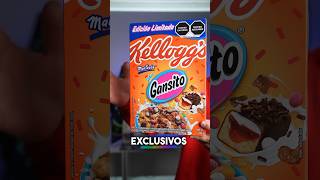 Probando el Cereal Exclusivo de Gansito 🪿🤤 shorts [upl. by Namyac98]