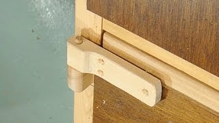 Making wooden hinges [upl. by Amer112]