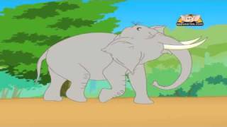 An Elephant Walks with Lyrics  Nursery Rhyme‬ [upl. by Lelah]