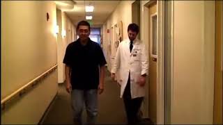 17 Moderate and Severe Parkinsonian Gait  Harrys Video Library of Gait Disorders [upl. by Atirys]