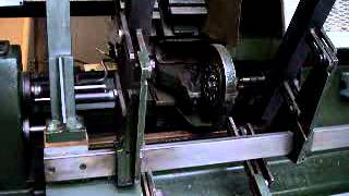 Used limal locatelli torgos CC 120 Wood lathe on EXAPRO [upl. by Etaner659]