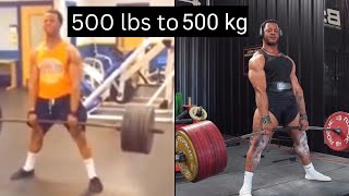 Jamal Deadlifts Goes From 500 lbs to 500 kg [upl. by Reseta]