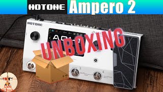 Hotone Ampero 2 Unboxing [upl. by Auhsuoj258]