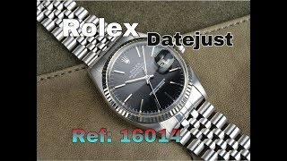 Rolex Datejust 16014 Review [upl. by Novah546]