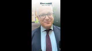 Il Sindaco di Roma Roberto Gualtieri a ECOMONDO 2024 [upl. by Ennovahs]