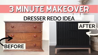 Dresser Redo Idea  3 Minute Makeover [upl. by Emmerich]