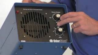 OdorStop OS3500 Ozone Generator Demonstration Video [upl. by Lu]