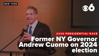 Former New York Governor Andrew Cuomo shares thoughts on the 2024 election [upl. by Dynah197]